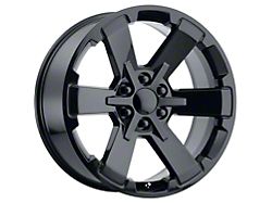 PR189 Gloss Black 6-Lug Wheel; 22x9; 24mm Offset (15-20 Tahoe)