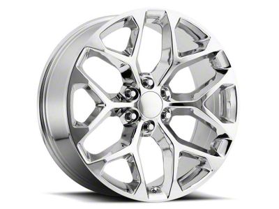 Performance Replicas PR176 Chrome 6-Lug Wheel; 22x9; 24mm Offset (15-20 Yukon)