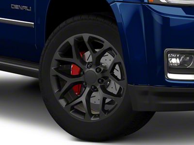PR176 Matte Black 6-Lug Wheel; 20x9; 24mm Offset (15-20 Yukon)