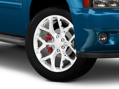 PR176 Chrome 6-Lug Wheel; 26x10; 24mm Offset (99-06 Sierra 1500)