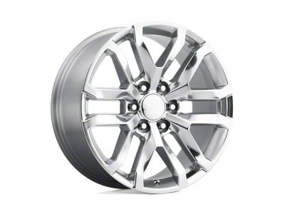 PR196 Polished 6-Lug Wheel; 20x9; 28mm Offset (99-06 Sierra 1500)