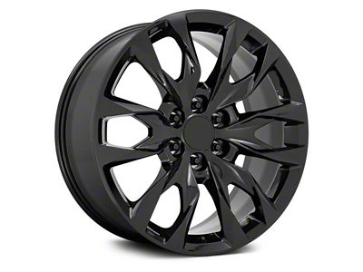 Performance Replicas PR210 Gloss Black 6-Lug Wheel; 26x10; 30mm Offset (99-06 Sierra 1500)