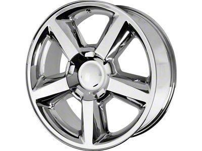 Performance Replicas PR131 Chrome 6-Lug Wheel; 20x8.5; 31mm Offset (99-06 Silverado 1500)