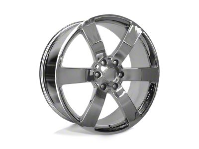PR165 Chrome 6-Lug Wheel; 24x10; 31mm Offset (99-06 Silverado 1500)