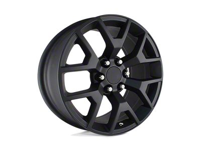 Performance Replicas PR169 Matte Black 6-Lug Wheel; 24x10; 31mm Offset (99-06 Silverado 1500)