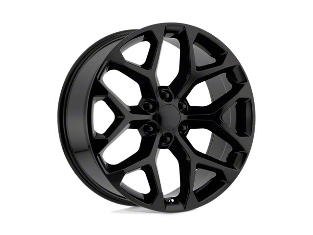 Performance Replicas PR176 Black Chrome 6-Lug Wheel; 26x10; 24mm Offset (99-06 Silverado 1500)