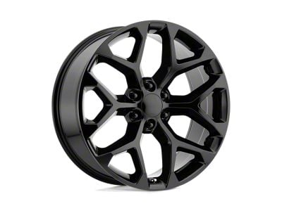Performance Replicas PR176 Gloss Black 6-Lug Wheel; 28x10; 31mm Offset (99-06 Silverado 1500)