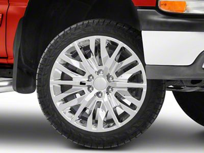 PR198 Chrome 6-Lug Wheel; 26x10; 31mm Offset (99-06 Silverado 1500)