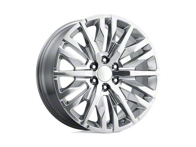 PR198 Polished 6-Lug Wheel; 20x9; 24mm Offset (99-06 Silverado 1500)