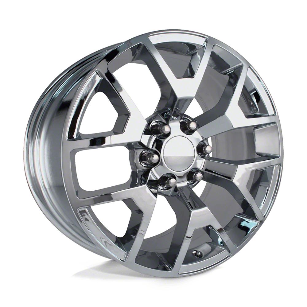 Canyon PR169 Chrome 6-Lug Wheel; 24x10; 31mm Offset (23-26 Canyon ...