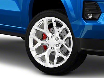PR176 Chrome 6-Lug Wheel; 22x9; 24mm Offset (23-25 Colorado)
