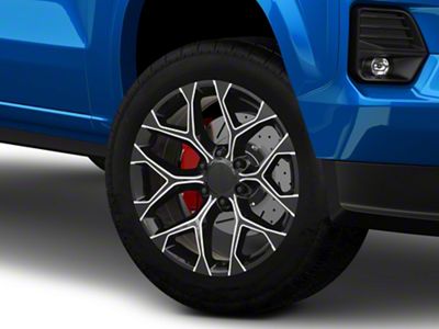 PR176 Gloss Black Milled 6-Lug Wheel; 20x9; 24mm Offset (23-25 Colorado)