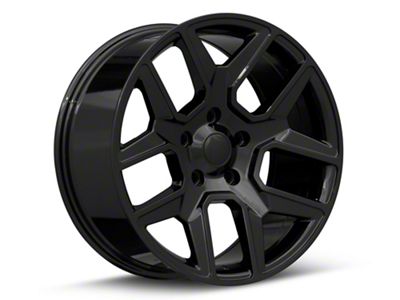 Performance Replicas Night Edition Style Gloss Black 5-Lug Wheel; 20x9; 19mm Offset (05-11 Dakota)