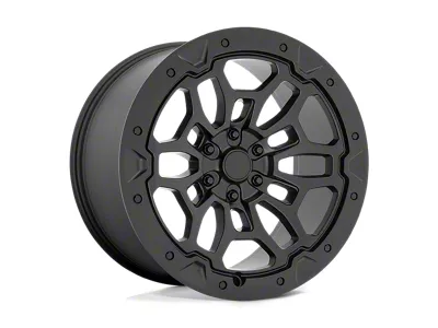 PR215 Matte Black 5-Lug Wheel; 22x10; 19mm Offset (02-08 RAM 1500, Excluding Mega Cab)