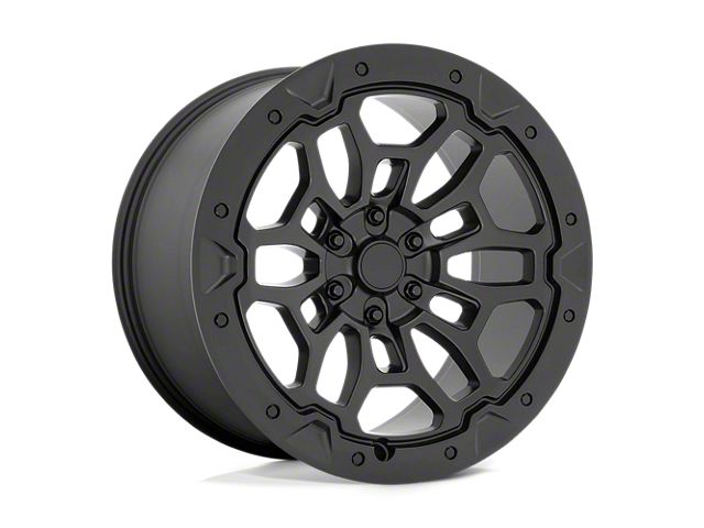 Performance Replicas PR215 Matte Black 5-Lug Wheel; 22x10; 19mm Offset (02-08 RAM 1500, Excluding Mega Cab)