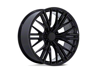 Performance Replicas PR227 Gloss Black 6-Lug Wheel; 22x9.5; 18mm Offset (19-26 RAM 1500)
