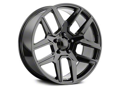 Performance Replicas Viper Style Gloss Black 6-Lug Wheel; 22x10; 25mm Offset (19-24 RAM 1500)