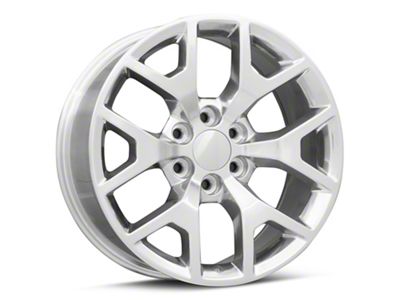 PR169 Polished 6-Lug Wheel; 20x9; 27mm Offset (19-23 Ranger)