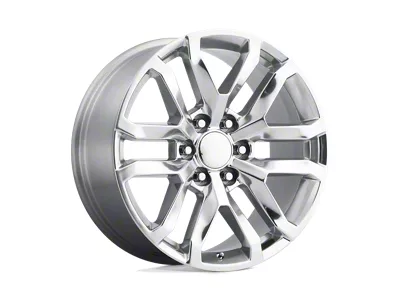 PR196 Polished 6-Lug Wheel; 20x9; 28mm Offset (19-25 Sierra 1500)