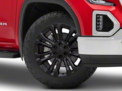 PR205 Gloss Black 6-Lug Wheel; 22x9; 24mm Offset (19-25 Sierra 1500)