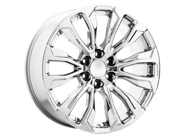 Performance Replicas PR211 Chrome 6-Lug Wheel; 22x9; 28mm Offset (19-24 Sierra 1500)