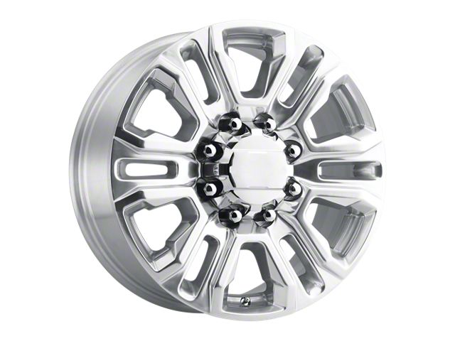 Performance Replicas PR207 Chrome 8-Lug Wheel; 20x8.5; 47mm Offset (20-24 Sierra 2500 HD)