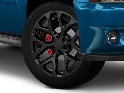 PR177 Gloss Black 6-Lug Wheel; 26x10; 24mm Offset (19-25 Silverado 1500)