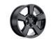 Performance Replicas PR183 Gloss Black 6-Lug Wheel; 20x9; 27mm Offset (19-24 Silverado 1500)