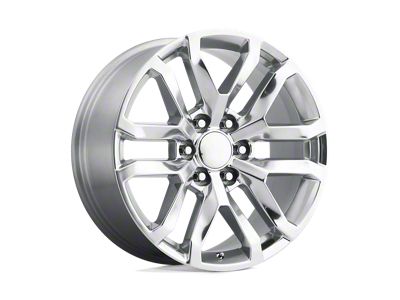 PR196 Polished 6-Lug Wheel; 20x9; 28mm Offset (19-25 Silverado 1500)
