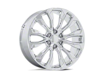 PR211 Chrome 6-Lug Wheel; 26x10; 31mm Offset (19-25 Silverado 1500)
