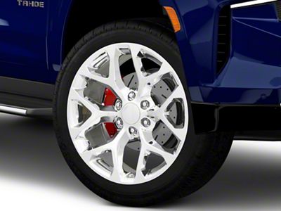 PR176 Chrome 6-Lug Wheel; 22x9; 24mm Offset (21-25 Tahoe)