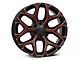 Performance Replicas PR176 Gloss Black Red Milled 6-Lug Wheel; 22x9; 24mm Offset (21-24 Tahoe)