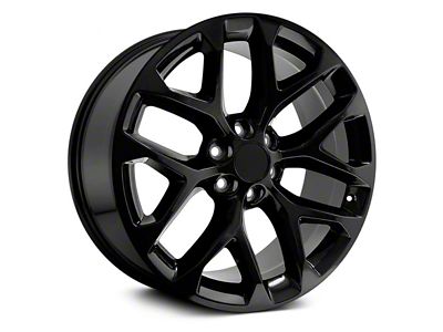 PR177 Gloss Black 6-Lug Wheel; 20x9; 24mm Offset (21-25 Tahoe)