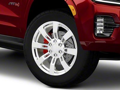 PR144 Chrome 6-Lug Wheel; 20x8.5; 31mm Offset (21-25 Yukon)
