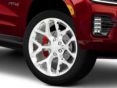 PR176 Chrome 6-Lug Wheel; 22x9; 24mm Offset (21-25 Yukon)