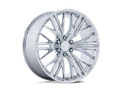 Performance Replicas PR227 Chrome 6-Lug Wheel; 22x9.5; 18mm Offset (21-25 Yukon)