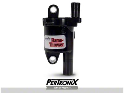 PerTronix Flame-Thrower Coil; Round (14-21 4.3L, 5.3L, 6.2L Silverado 1500)