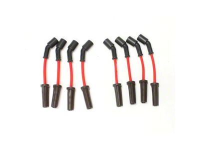PerTronix Flame-Thrower Spark Plug Wires; Red (01-09 6.0L, 8.1L Silverado 2500 HD)