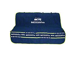 Pets First Pet Car Seat Cover with Seattle Seahawks Logo (Universal; Some Adaptation May Be Required)