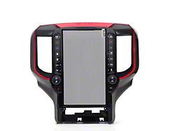 Phoenix Automotive 13.60-Inch Android 13 Vertical Screen Navigation Radio; 12G RAM/256G ROM; Red (19-24 RAM 1500)
