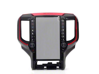 Phoenix Automotive 13.60-Inch Android 13 Vertical Screen Navigation Radio; 12G RAM/256G ROM; Red (19-24 RAM 1500)