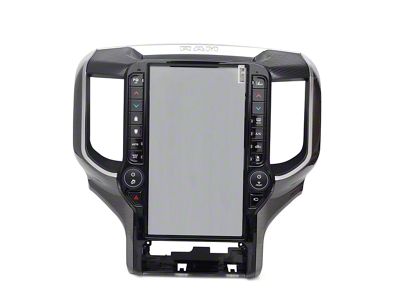Phoenix Automotive 13.60-Inch Android 13 Vertical Screen Navigation Radio; 6G RAM/128G ROM; Silver (19-24 RAM 1500)