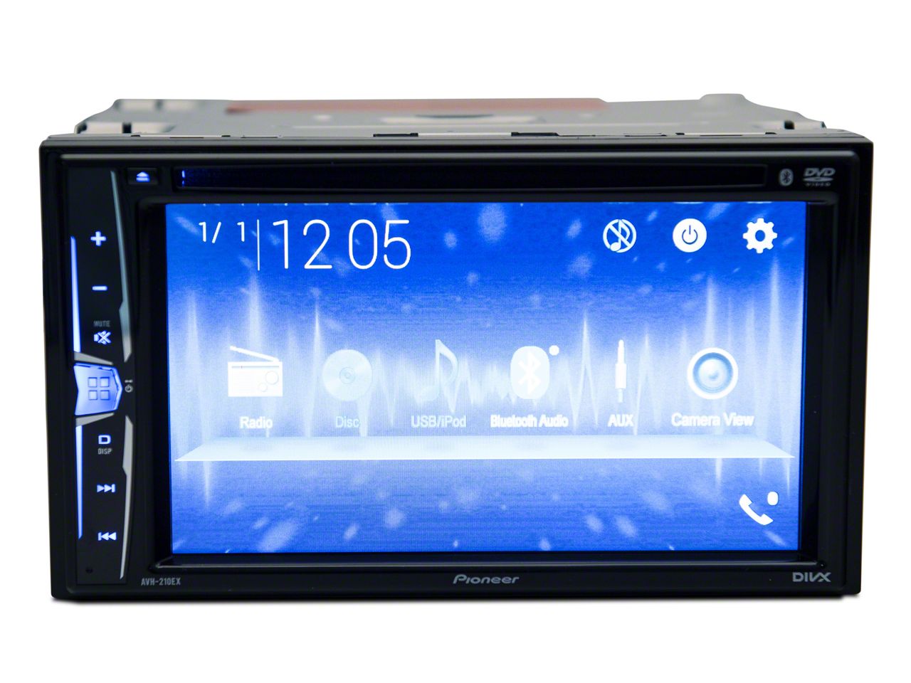 Pioneer Silverado Double Din Bluetooth Multimedia Receiver w
