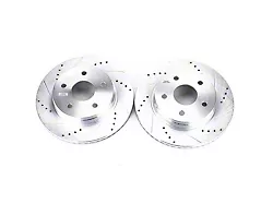 PowerStop Evolution Cross-Drilled and Slotted Rotors; Front Pair (02-18 RAM 1500)
