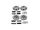 PowerStop OE Replacement Brake Rotor and Pad Kit; Front and Rear (Late 00-03 F-150 Lightning)