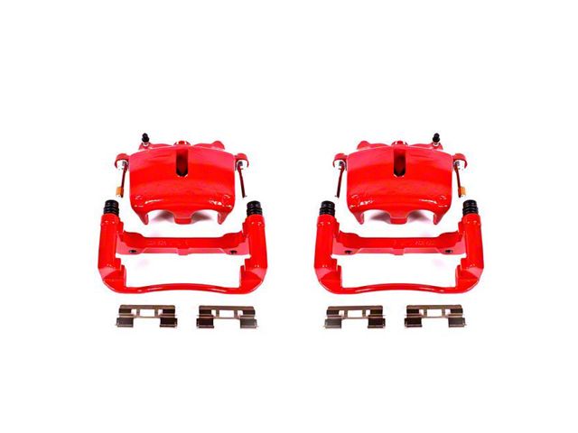 PowerStop Performance Front Brake Calipers; Red (05-08 2WD/4WD F-150)