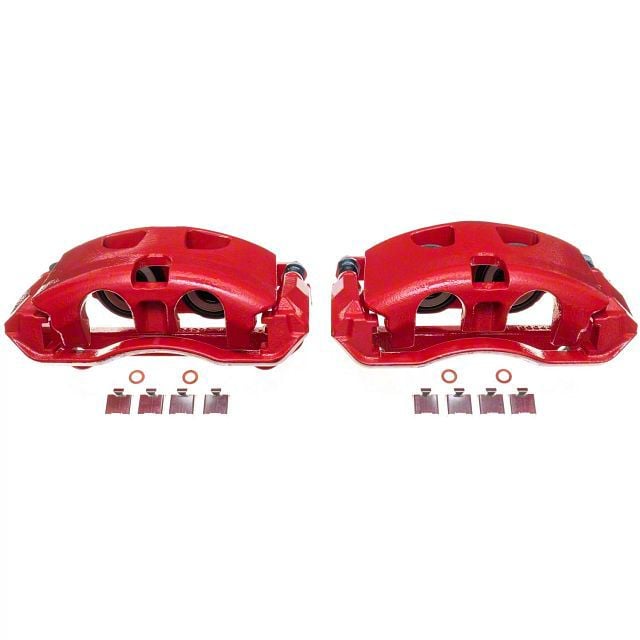 PowerStop KC1943-PS Z23 Evolution Sport Front Brake Upgrade Kit W Calipers 2004 Ford F 150