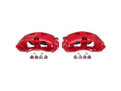 PowerStop Performance Front Brake Calipers; Red (12-20 2WD/4WD F-150)