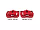 PowerStop Performance Rear Brake Calipers; Red (12-14 2WD/4WD F-150; 15-17 F-150 w/ Manual Parking Brake; 17-18 F-150 Raptor)