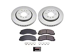 PowerStop Z17 Evolution Plus 6-Lug Brake Rotor and Pad Kit; Front (10-20 2WD/4WD F-150)